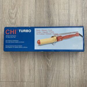 Farouk Chi Turbo GF1527 Ceramic Curling Iron 1.5" Large Barrel Swivel Handle